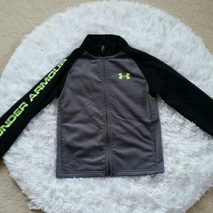 Under Armour Track jacket size 5 zip up.